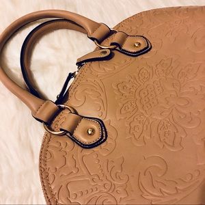 Tan Detailed Purse